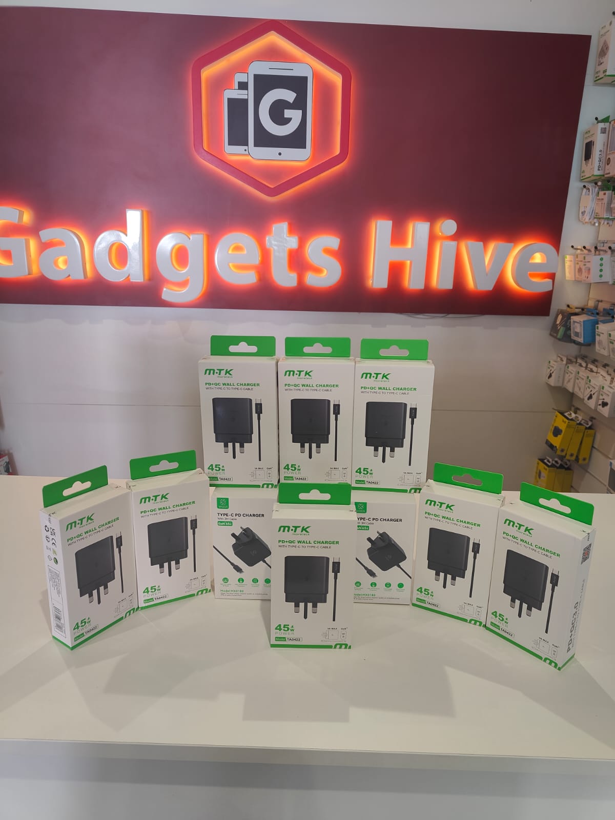 45W Fast Charger - With Cable