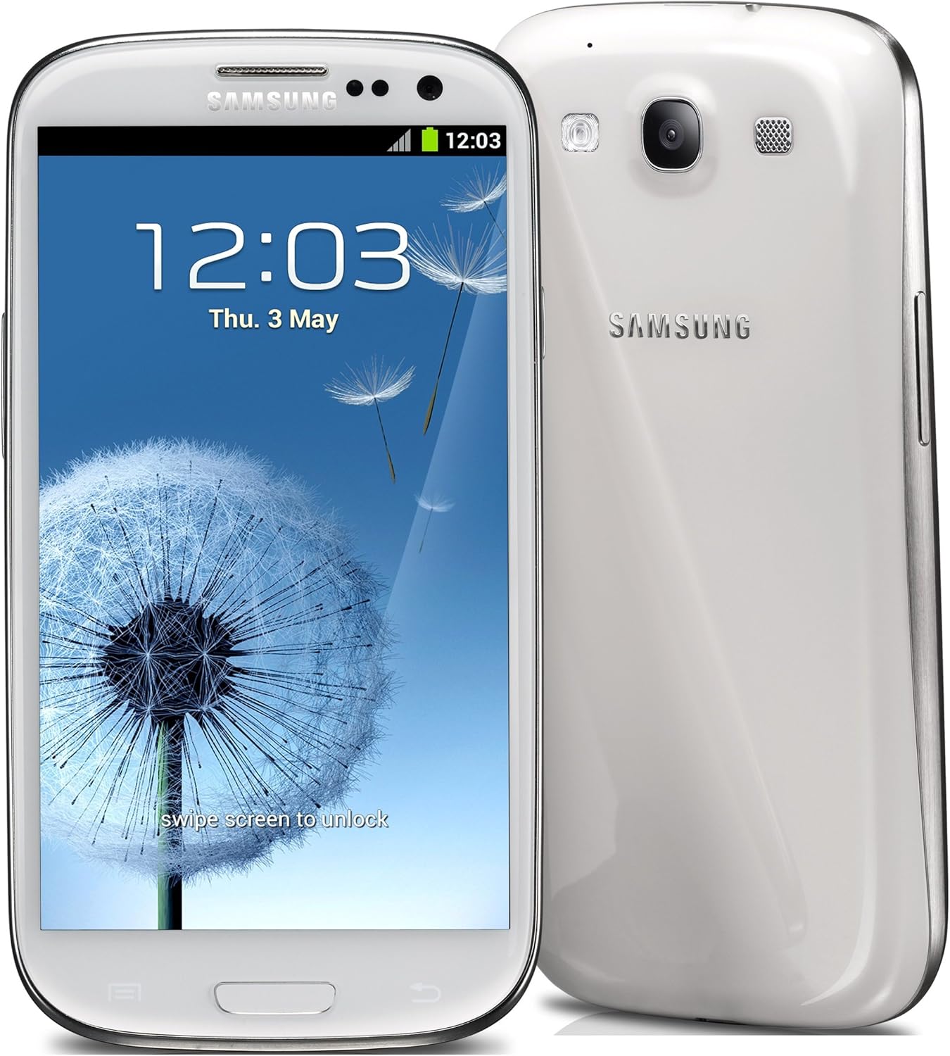 Samsung Galaxy S3 III GT-I9300 - 16GB - White (Unlocked) Smartphone