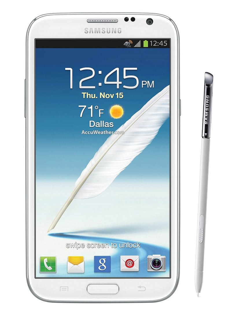 Samsung Galaxy Note 2 II GT-N7100 - 16GB - White (Unlocked) Smartphone