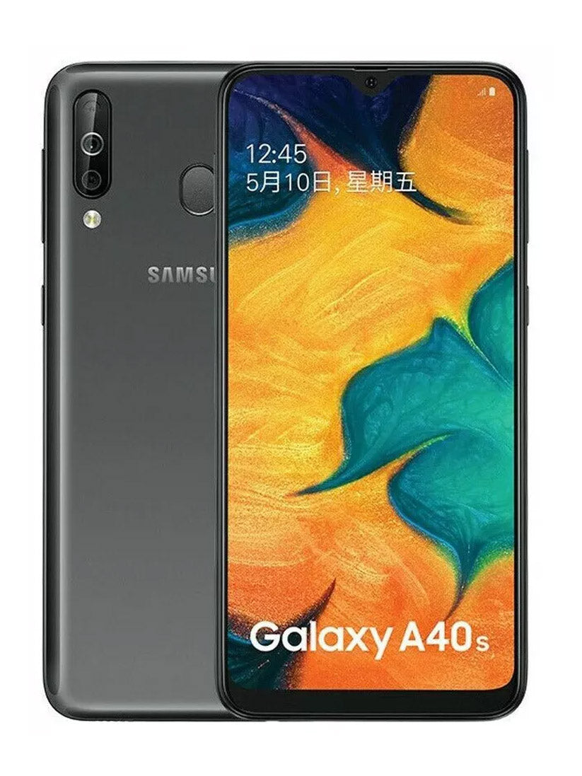 Samsung Galaxy A40S (Dual SIM) - 64GB - Black (Unlocked) Smartphone