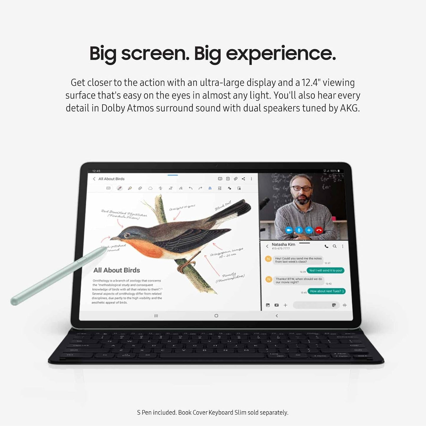 Samsung Tab S7 FE (5G) SM-T736B - 64GB - Wi-Fi + 5G (Unlocked) 12.4"