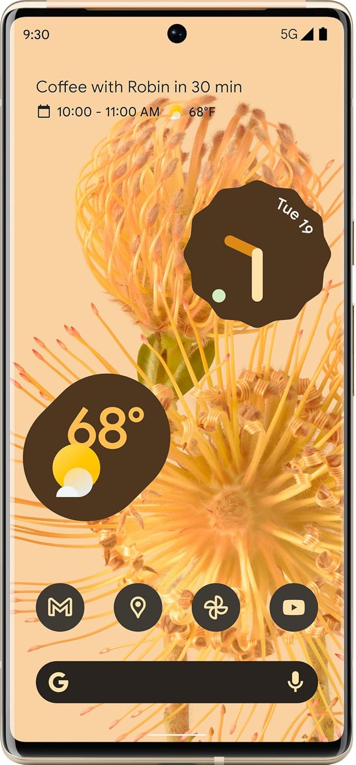 Google Pixel 6 Pro - 128GB - Gold (Unlocked) Smartphone