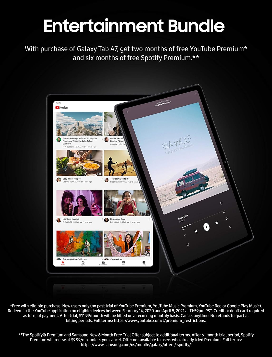 Samsung Galaxy Tab A7 SM-T500 - 32GB - 10.4 Inch - Black