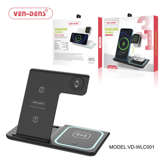 3 in 1 Wireless Car Charger