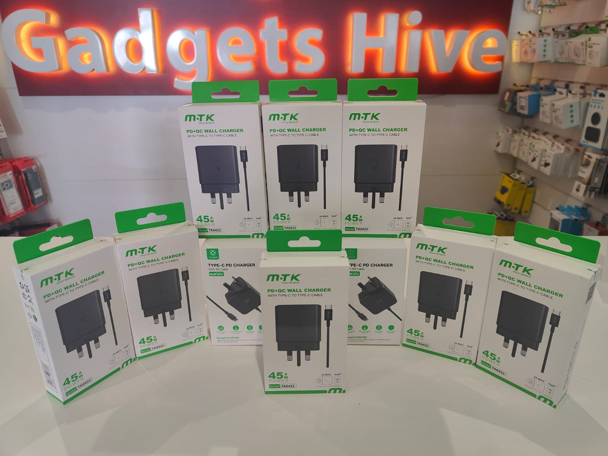 45W Fast Charger - With Cable
