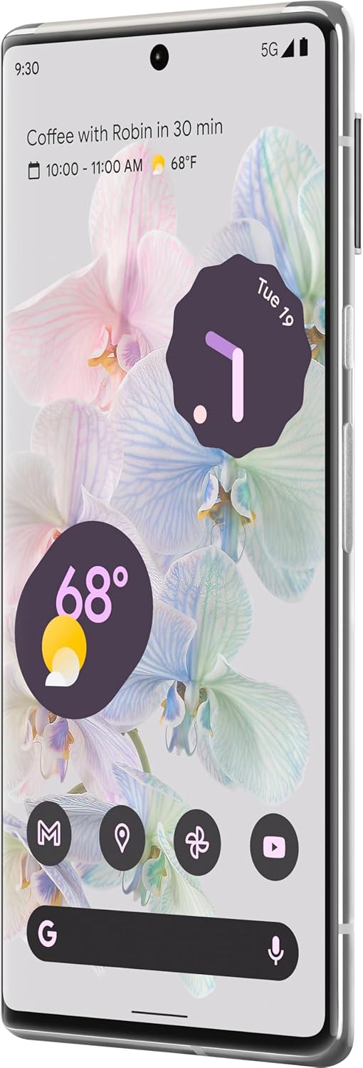 Google Pixel 6 - 128GB - Cloudy White (Unlocked) Smartphone