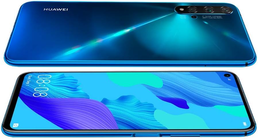 Huawei Nova 5T (Dual SIM) - 128GB - Crush Blue (Unlocked) Smartphone