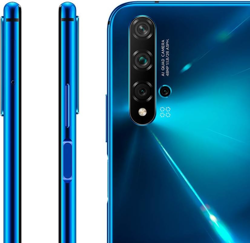 Huawei Nova 5T (Dual SIM) - 128GB - Crush Blue (Unlocked) Smartphone