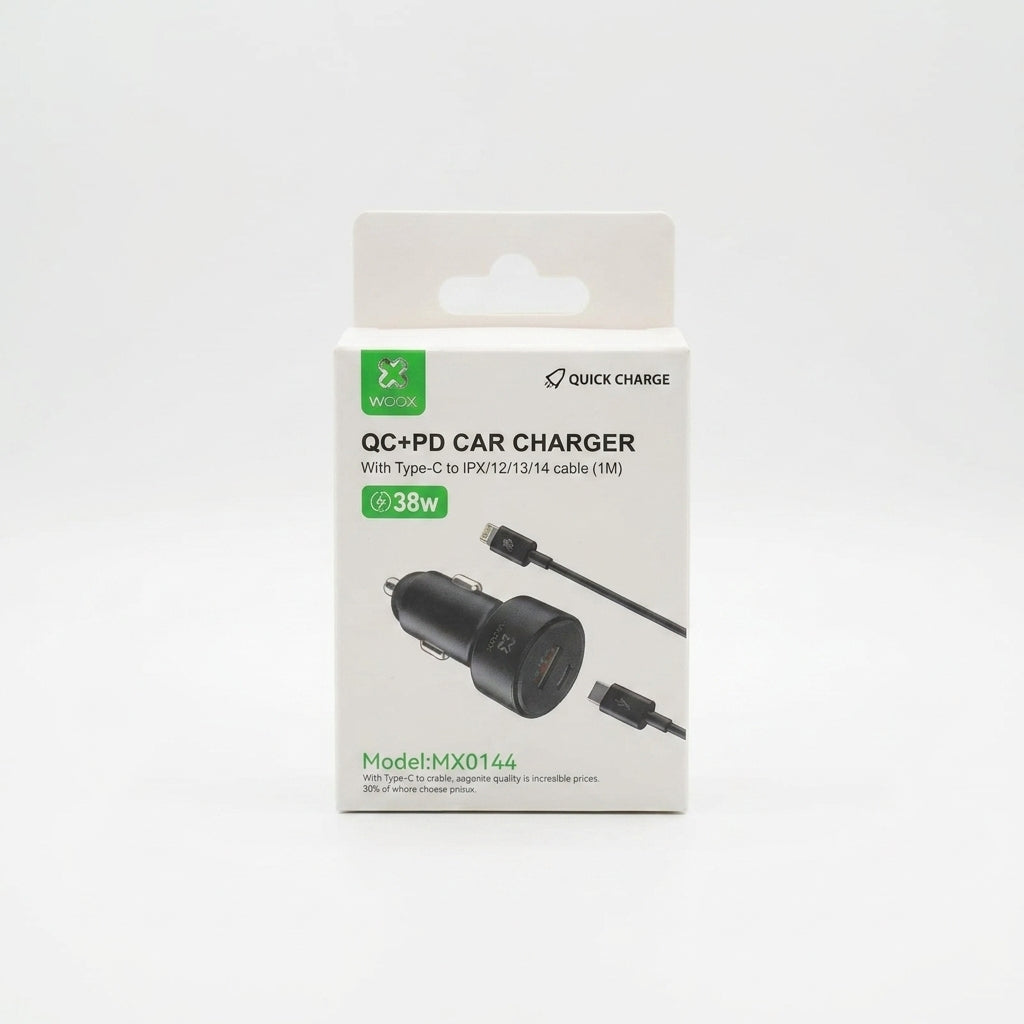 High Quality Fast Car Charger with Cable.