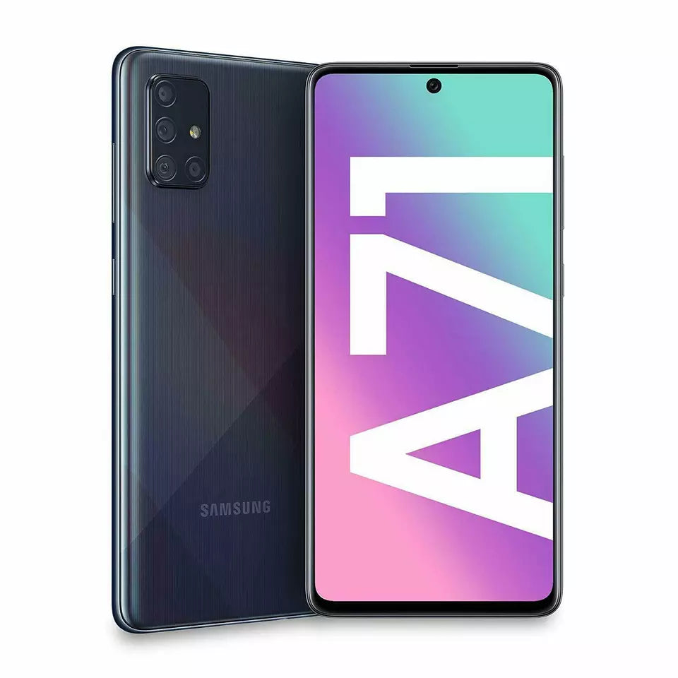Samsung Galaxy A71 SM-A715F/DS (Dual SIM) - 128GB - Black (Unlocked)