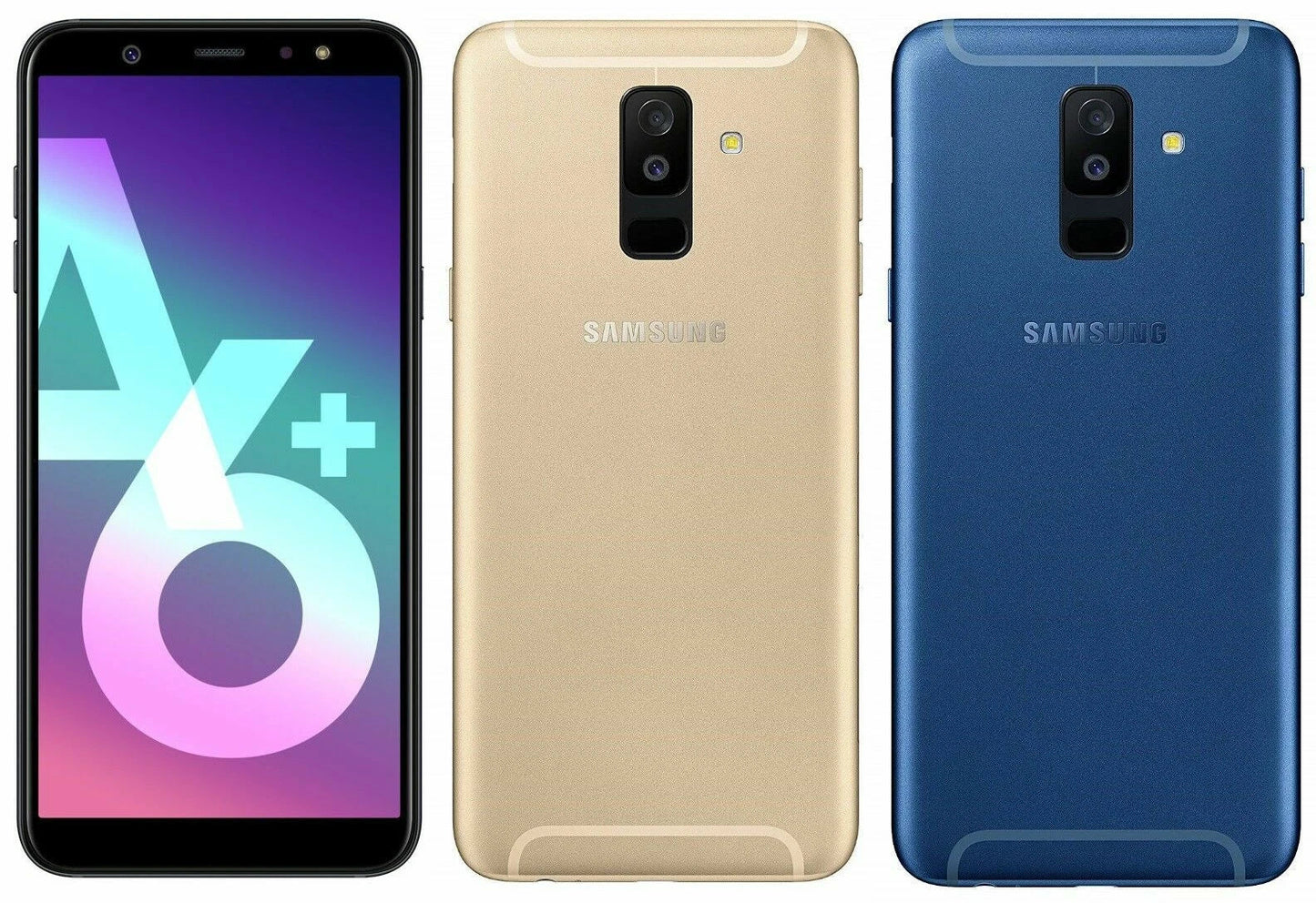 Samsung Galaxy A6 Plus - 32GB - Black (Unlocked) Smartphone